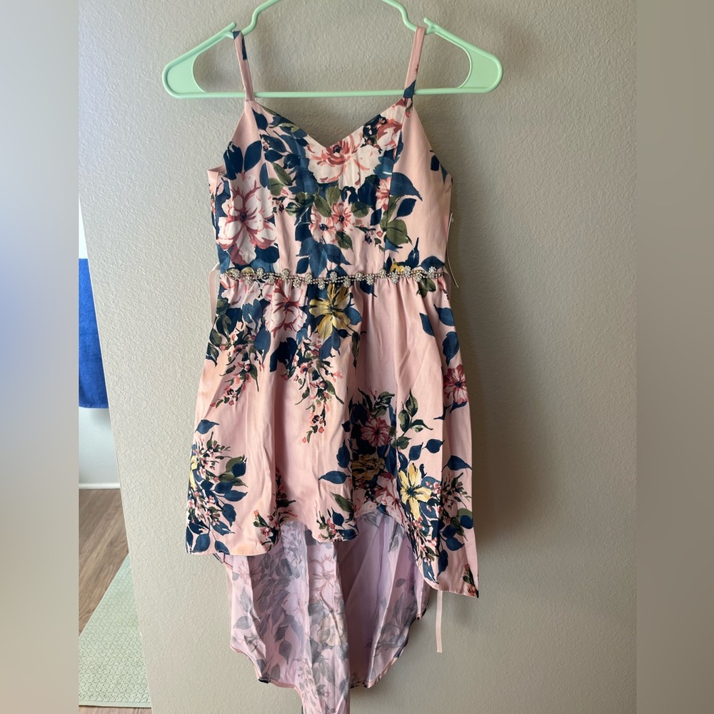 Rare Editions High-Low Dress (Size 8)